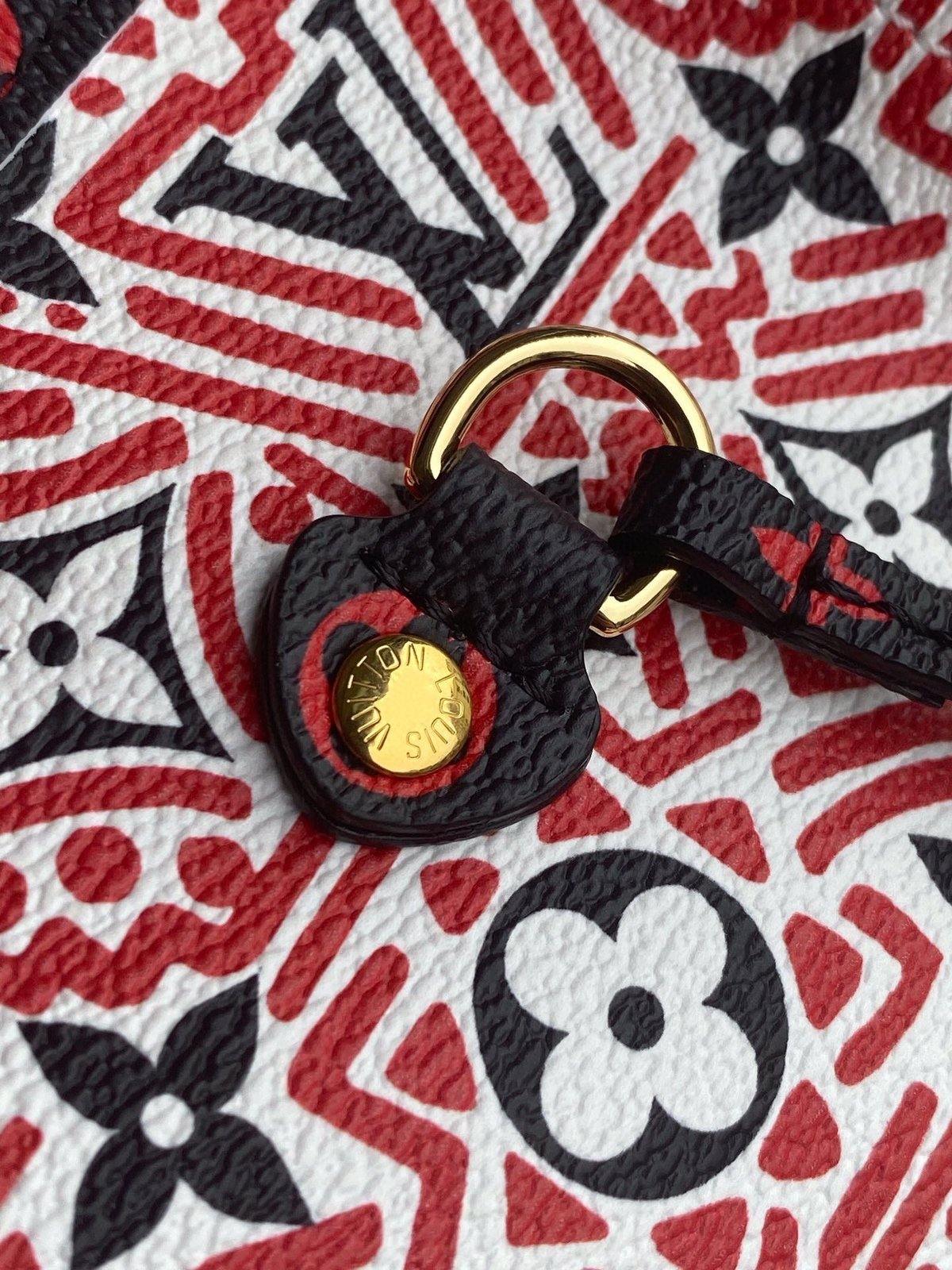 Louis Vuitton Crafty Neverfull MM  Tote Bag