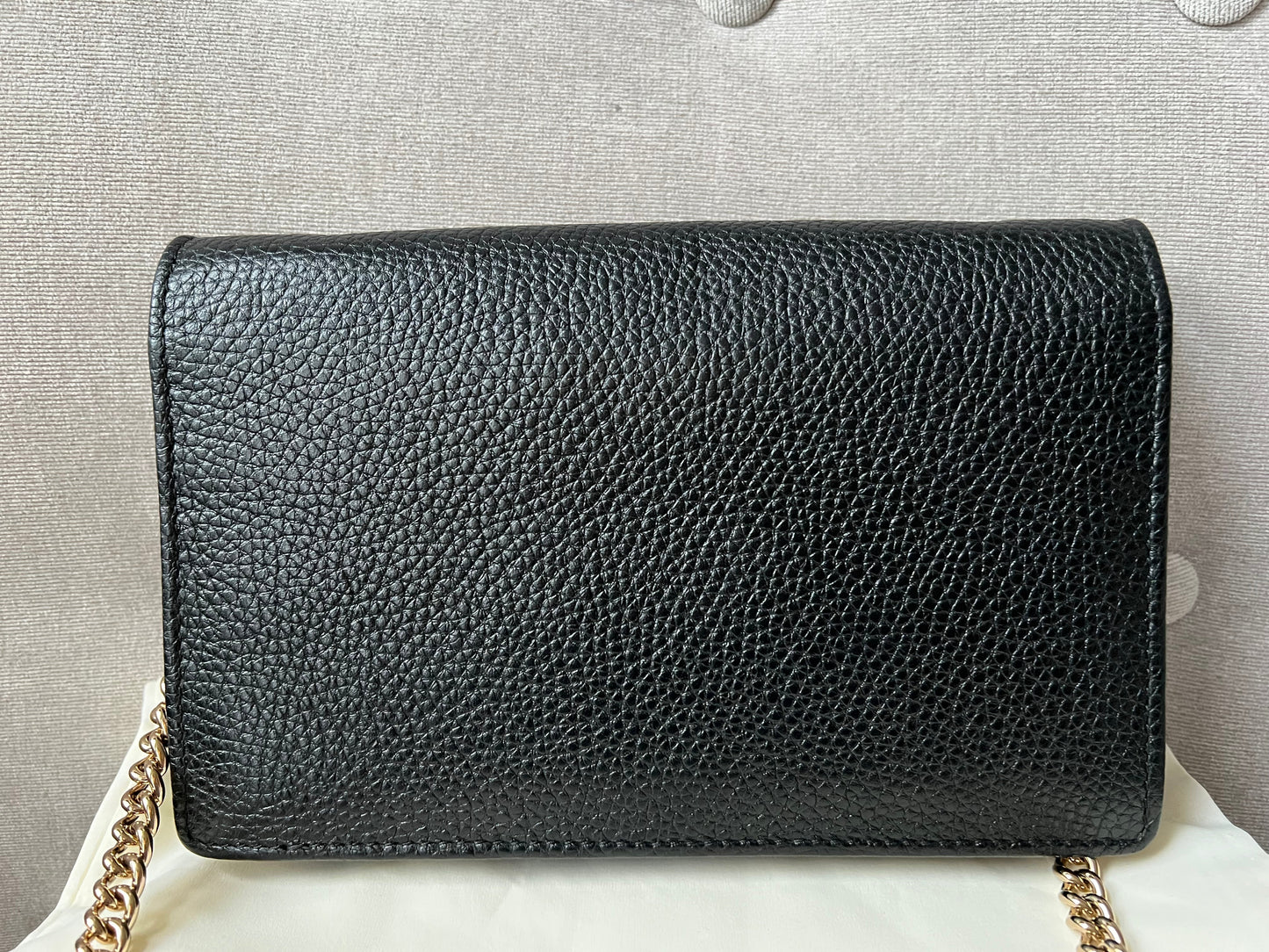 Gucci Black Soho Chain Wallet