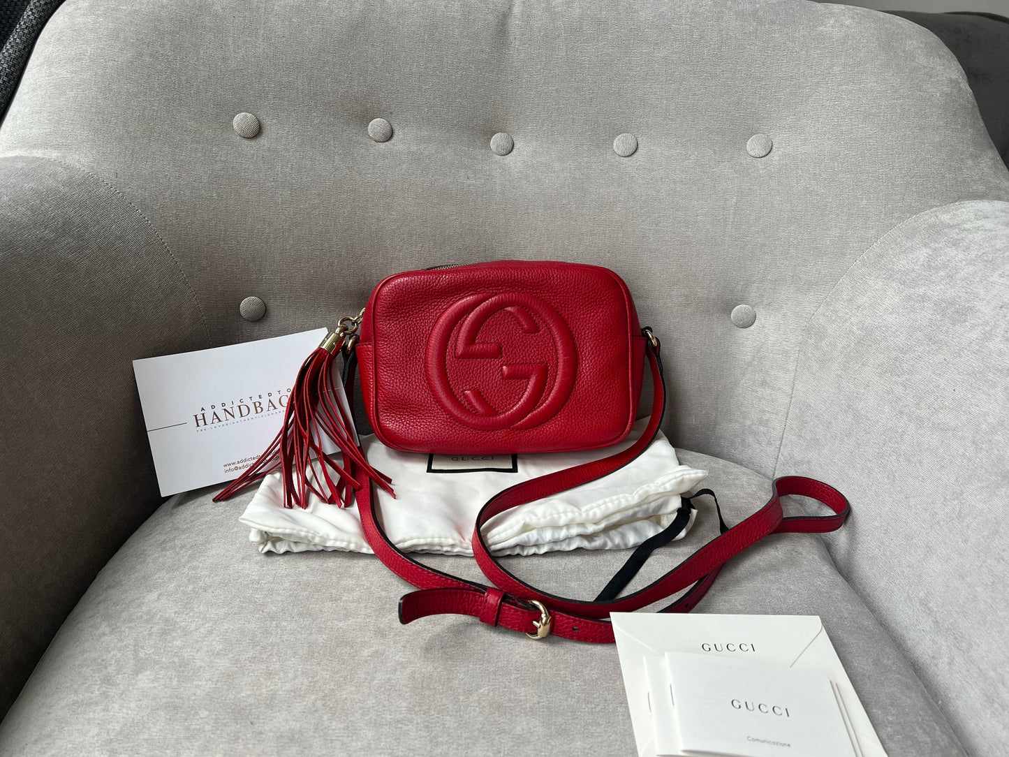 Gucci Red Soho Disco (RRP £1050)