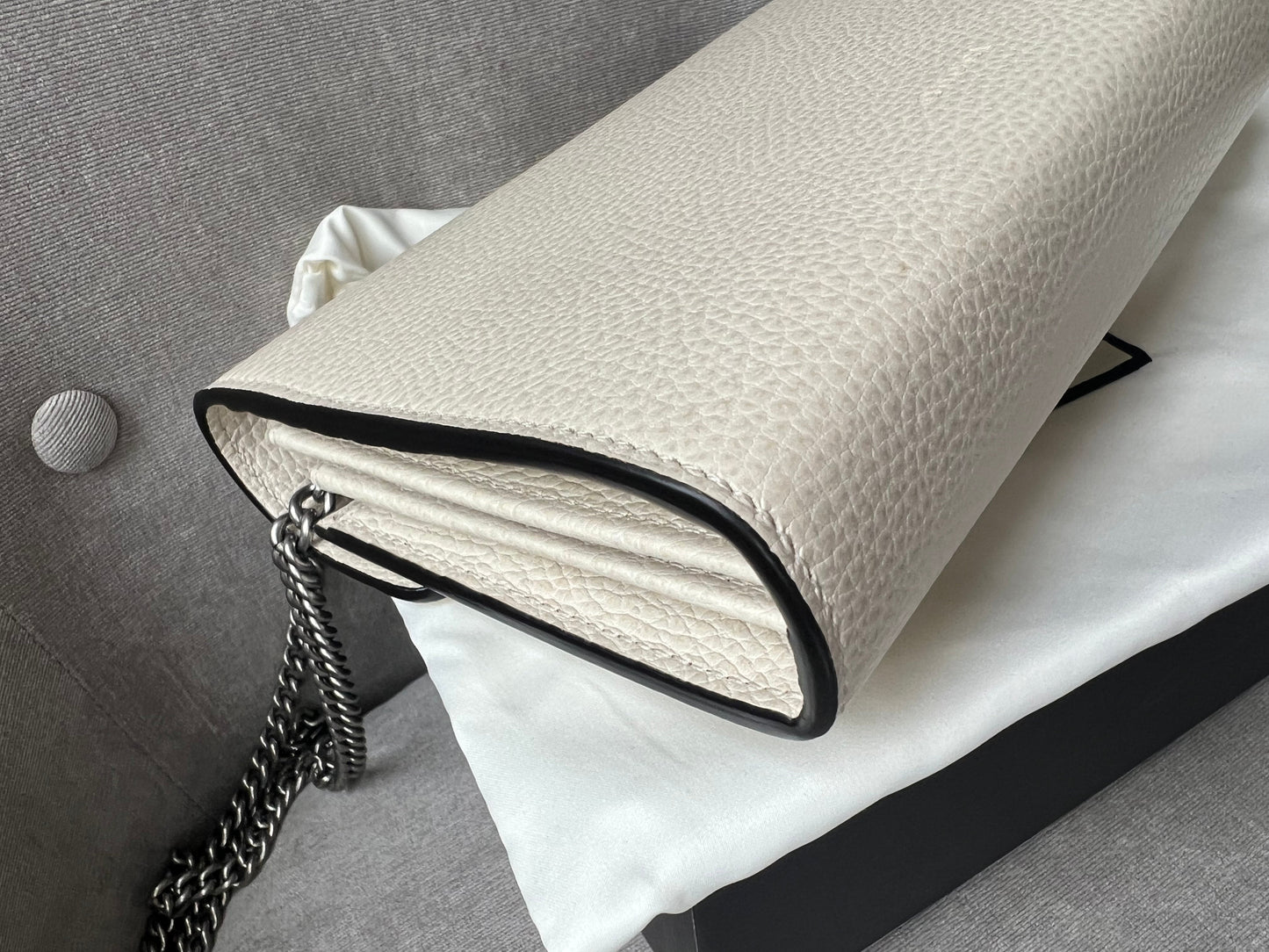 Gucci Dionysus White Mini Chain Bag (RRP £1340)