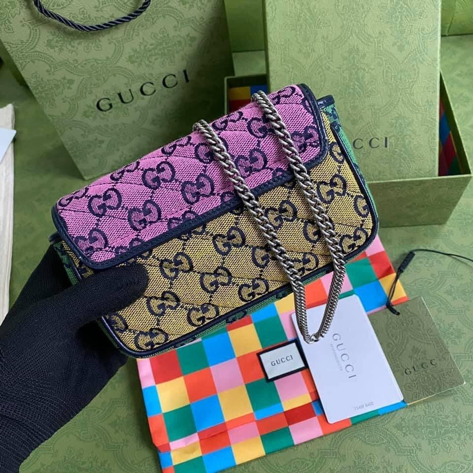 Gucci Marmont Multicolor Small Shoulder Bag