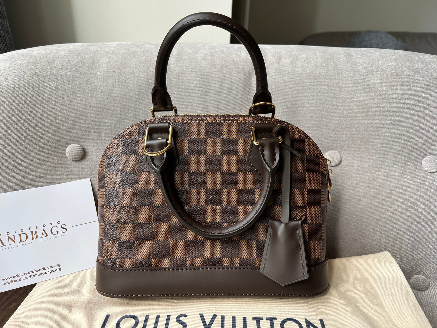 Louis Vuitton Alma BB Damier Ebene