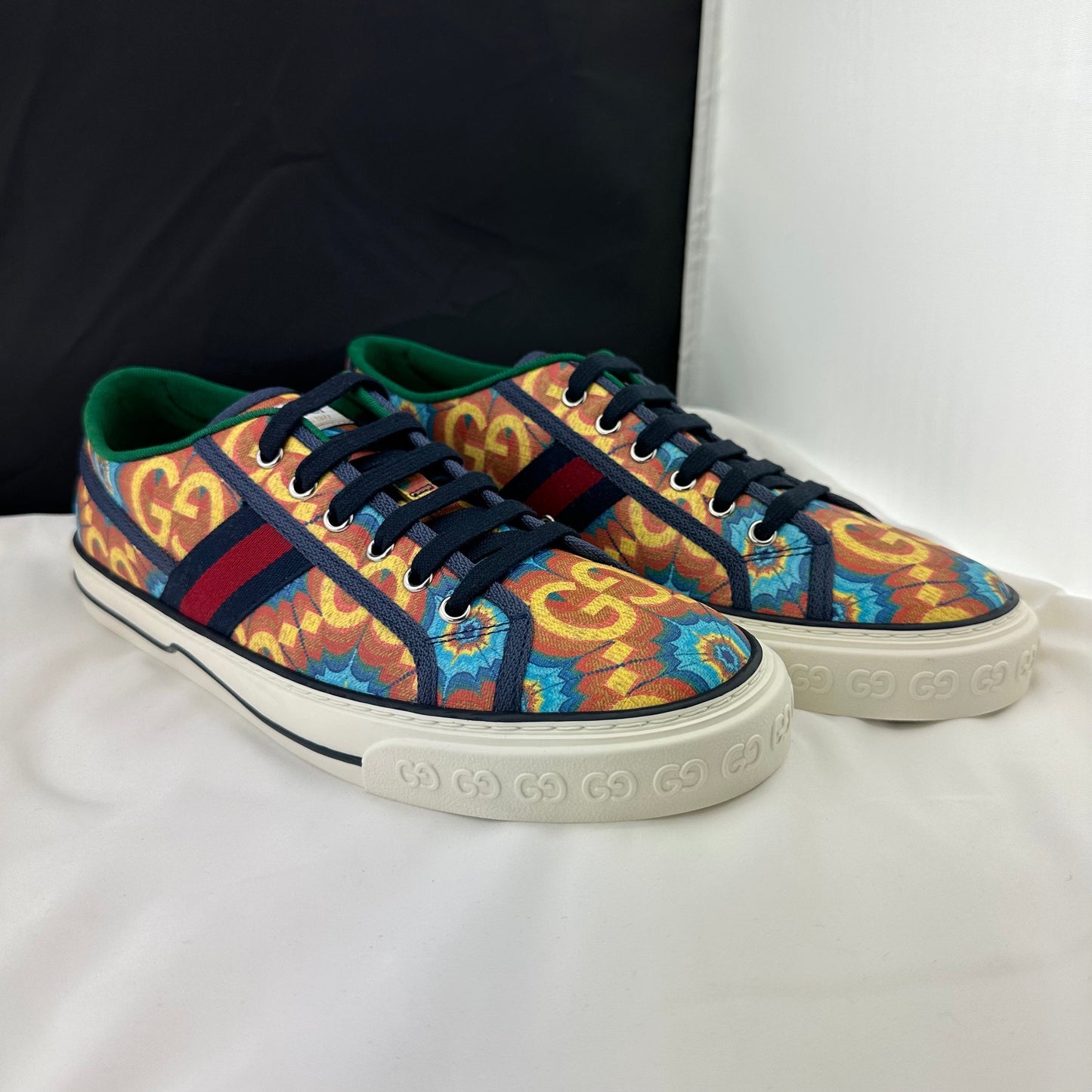 Gucci 100 Tennis 1977 Kaleidoscope Sneaker
