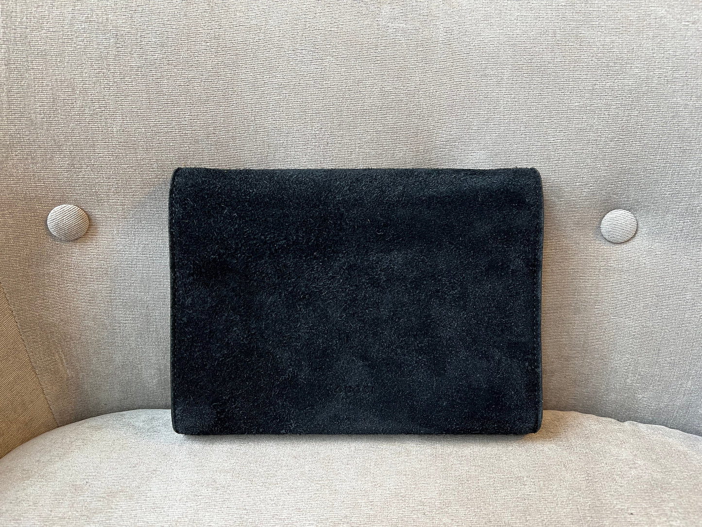 Gucci Dionysus Black Suede Mini Bag