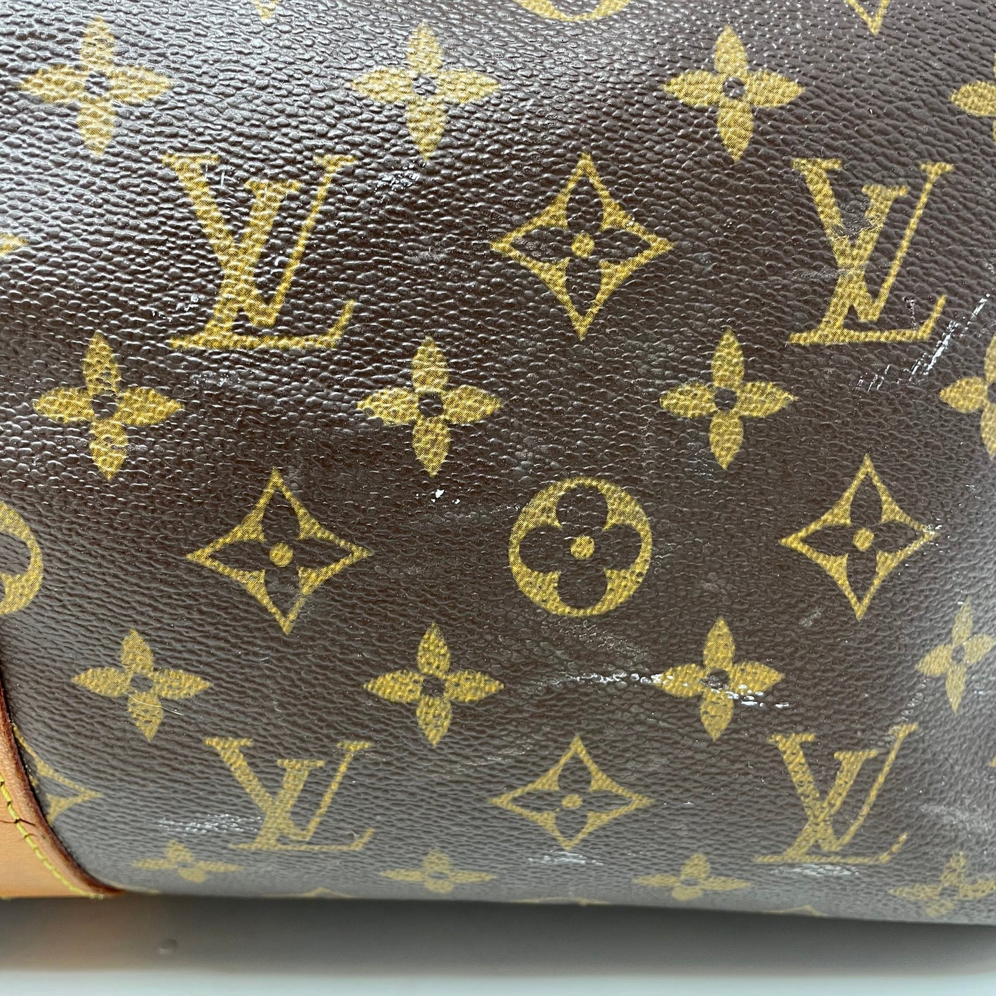 Keepall 50 Monogram Canvas Designer By Louis Vuitton  Size: Large