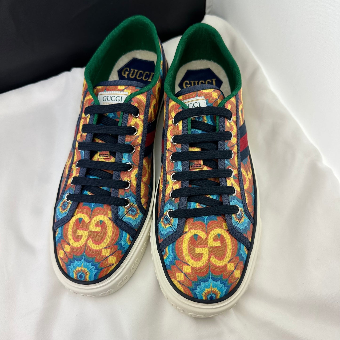 Gucci 100 Tennis 1977 Kaleidoscope Sneaker