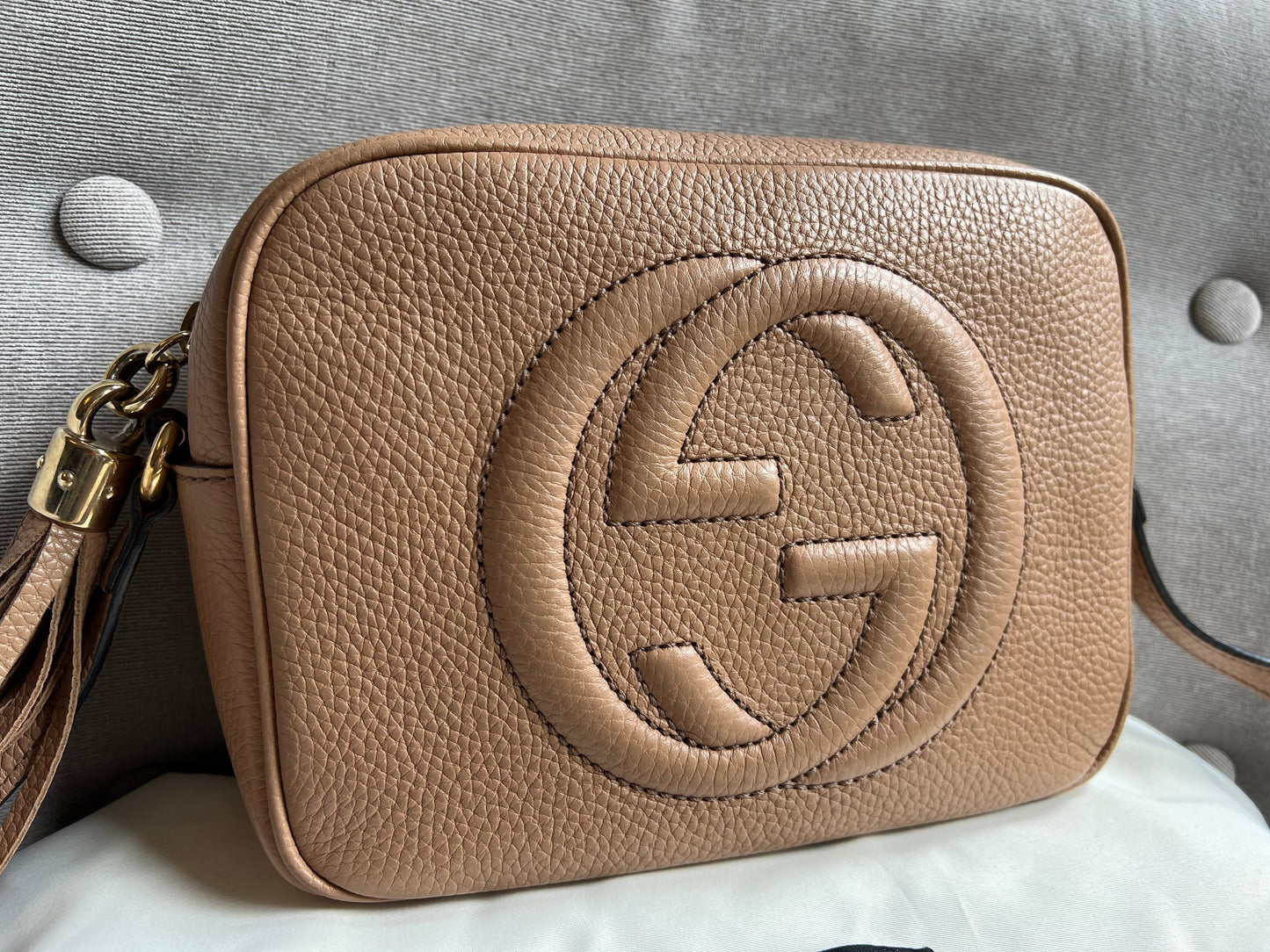 Gucci Rose Beige Soho Disco (RRP £1050)