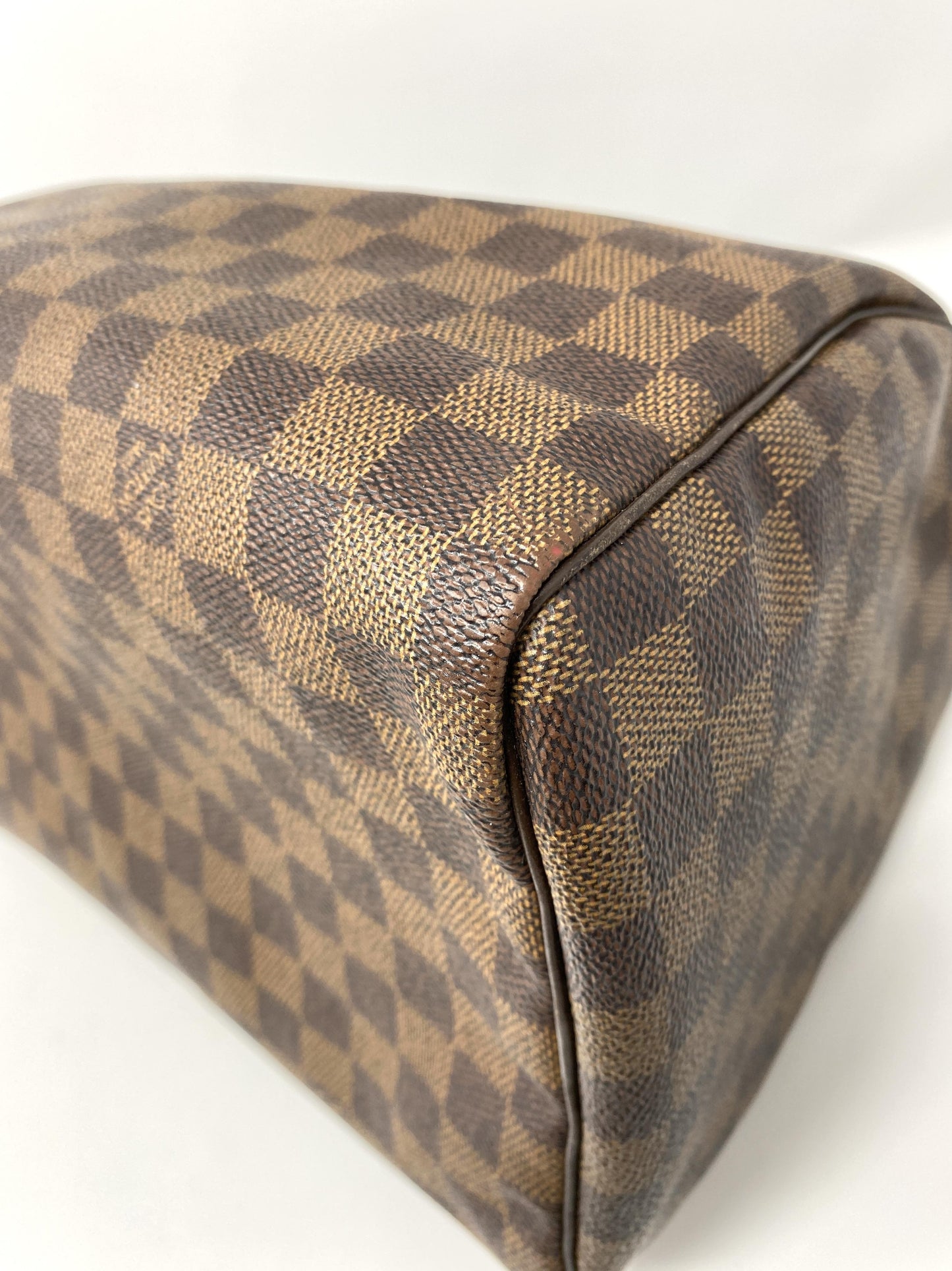 LOUIS VUITTON DAMIER EBENE CANVAS SPEEDY 30 BAG