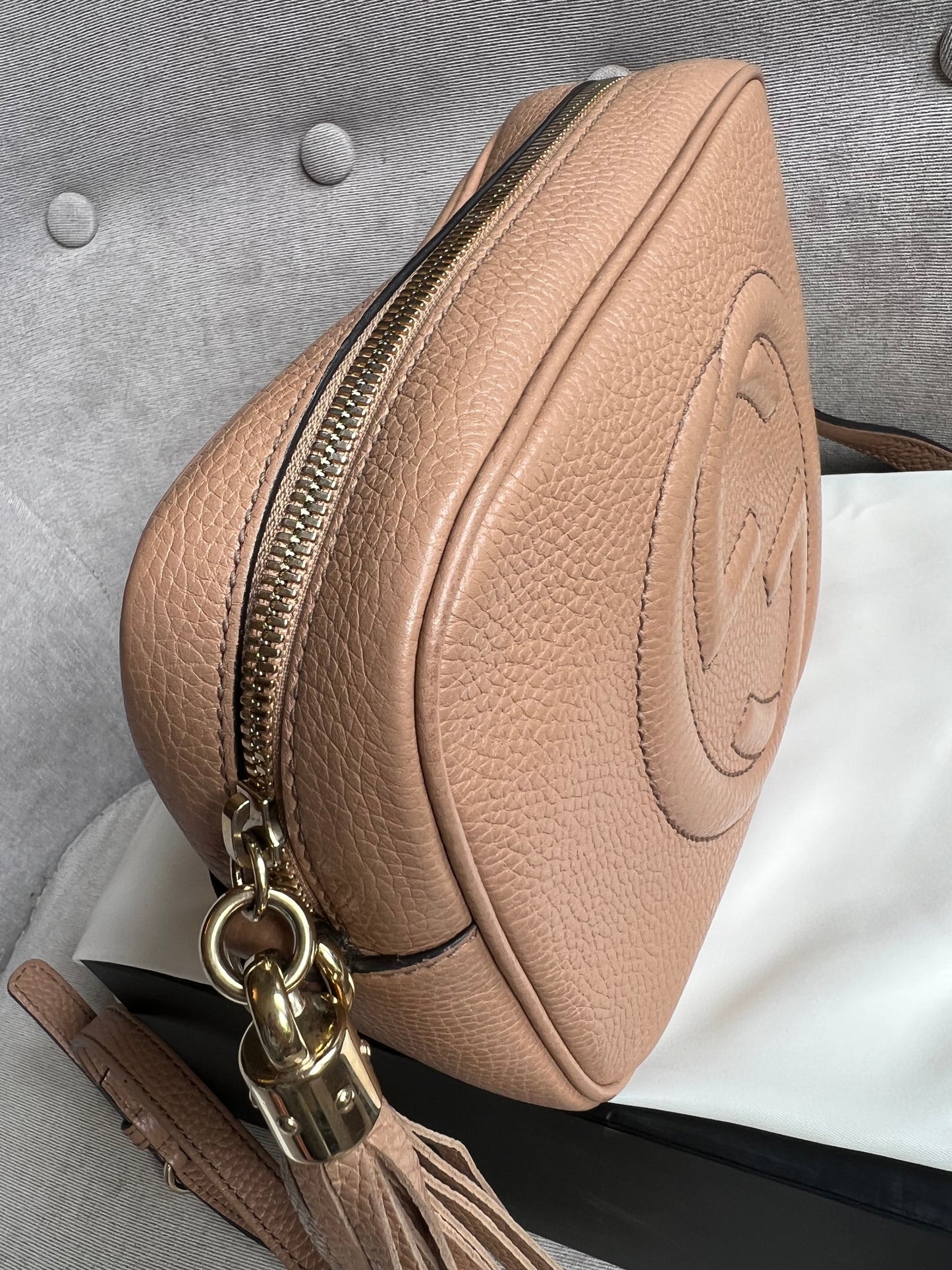 Gucci Rose Beige Soho Disco (RRP £1050)