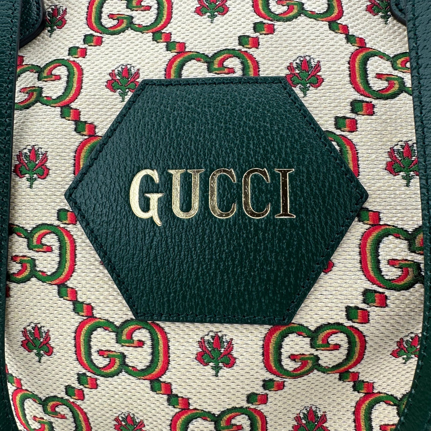 Gucci Ophidia Centennial GG Flower Canvas Medium Tote Bag