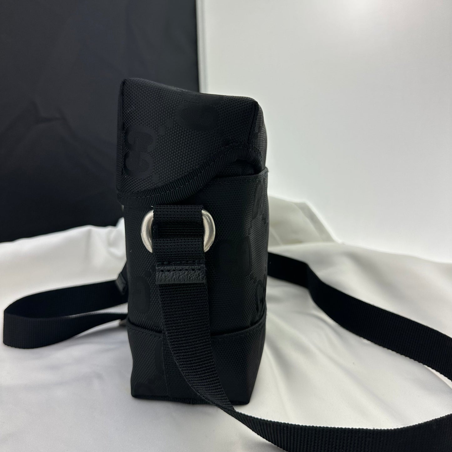 Gucci Off the Grid GG Nylon Messenger Bag in Black