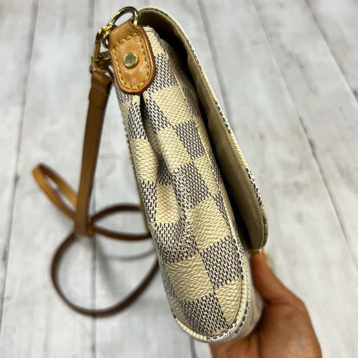 Damier Azur Favorite By Louis Vuitton  Size: Small