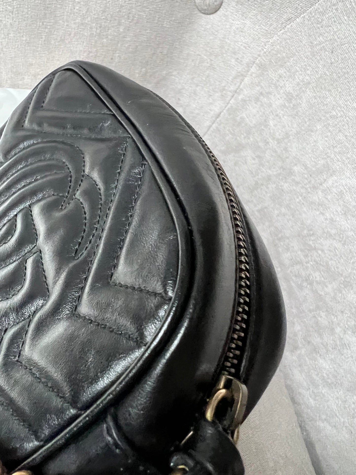 Gucci GG Black Marmont Mini Shoulder Bag (RRP £1,160)