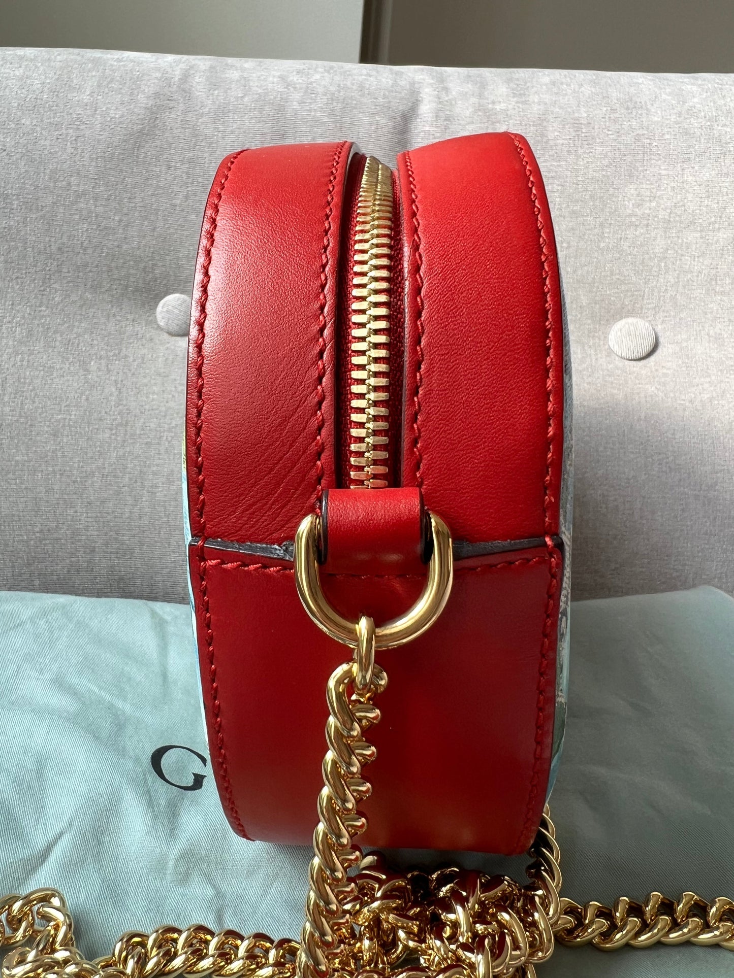Gucci Dionysus Blooms GG Supreme Chain Mini Bag