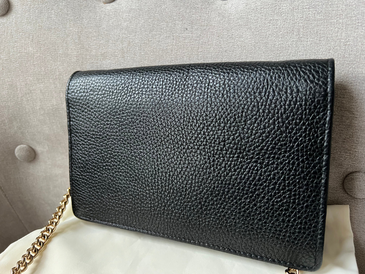 Gucci Black Soho Chain Wallet