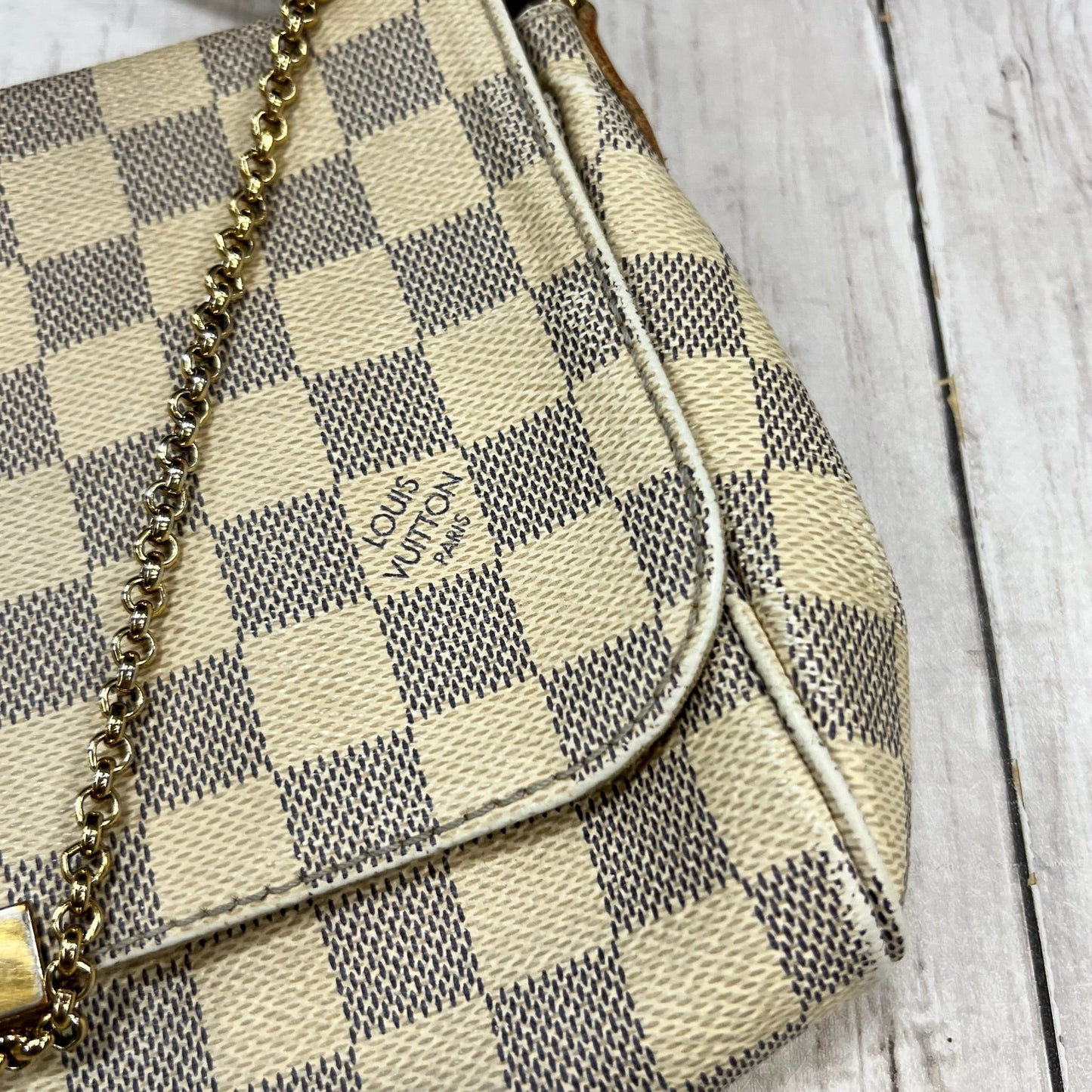 Damier Azur Favorite By Louis Vuitton  Size: Small