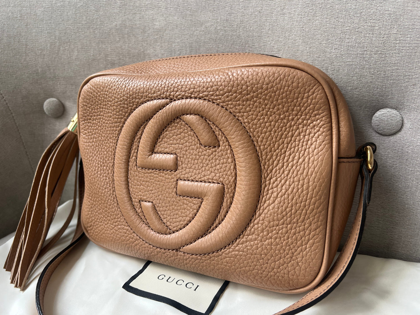 Gucci Rose Beige Soho Disco (RRP £1050)
