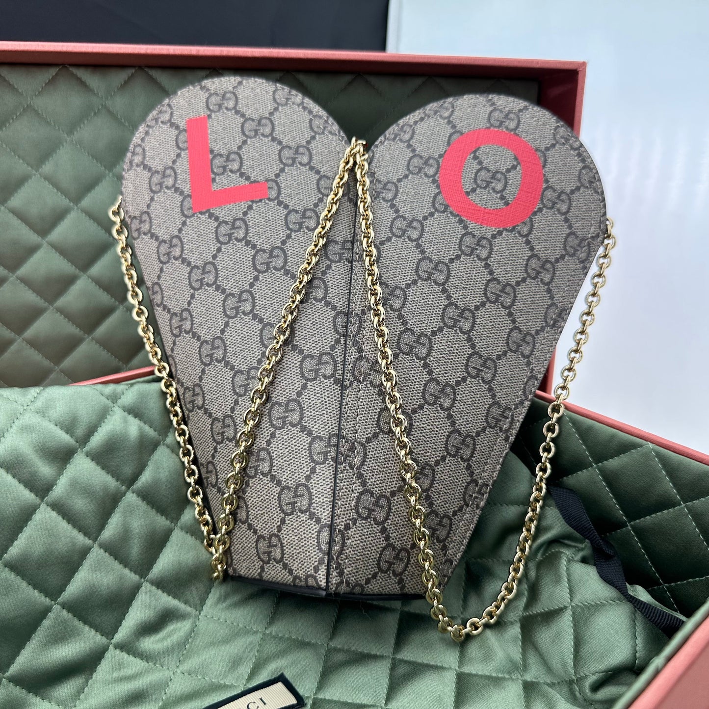 Gucci Valentine's Day Small Heart Bag