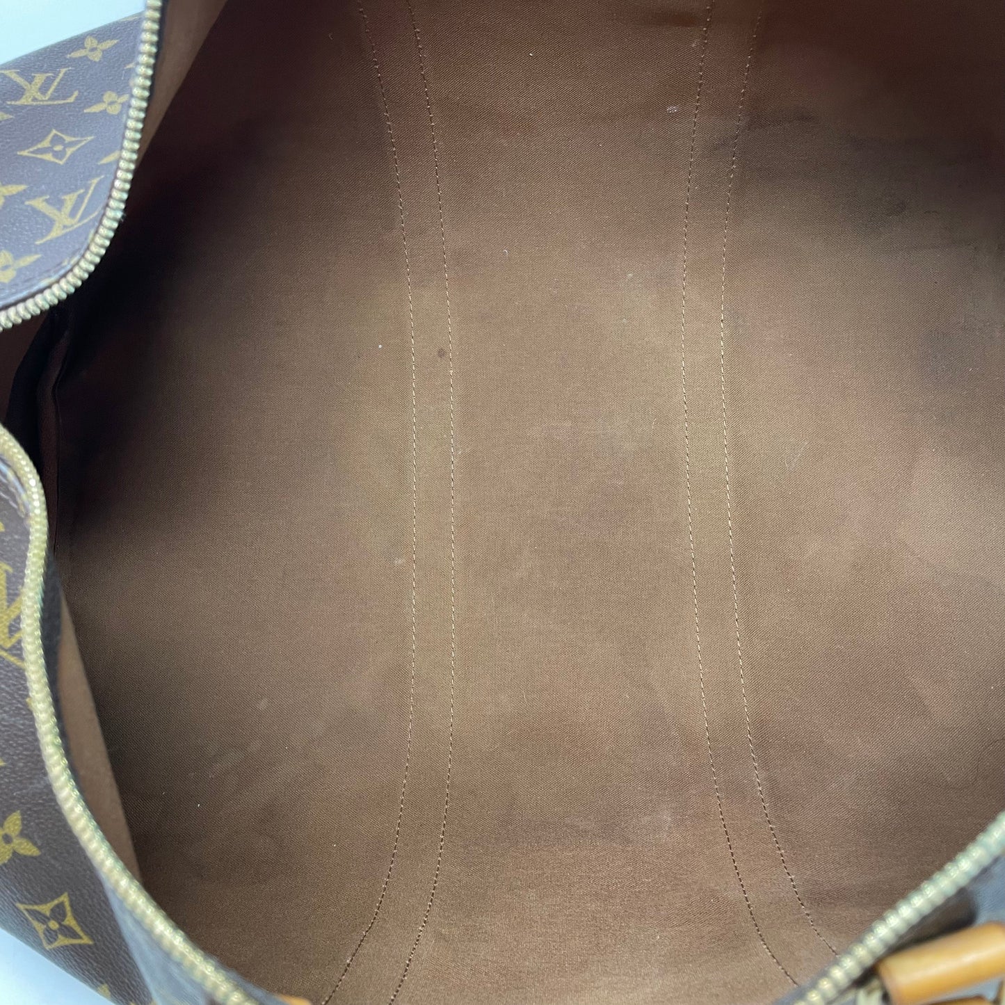 Keepall 50 Monogram Canvas Designer By Louis Vuitton  Size: Large