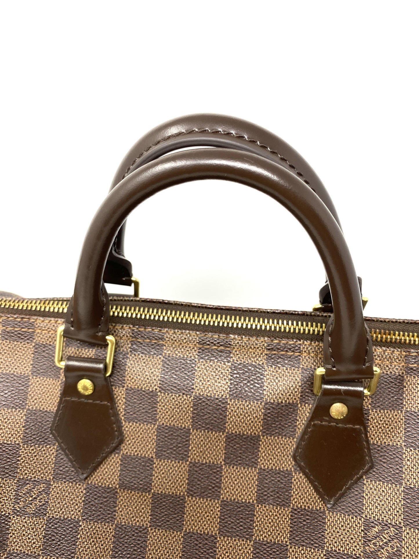 LOUIS VUITTON DAMIER EBENE CANVAS SPEEDY 30 BAG