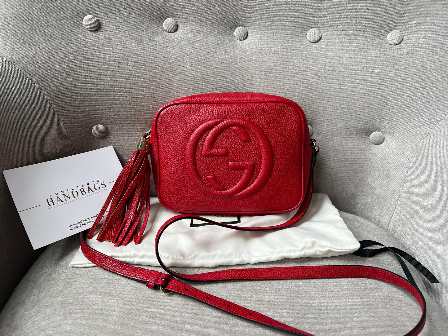 Gucci Red Soho Disco (RRP £1050)
