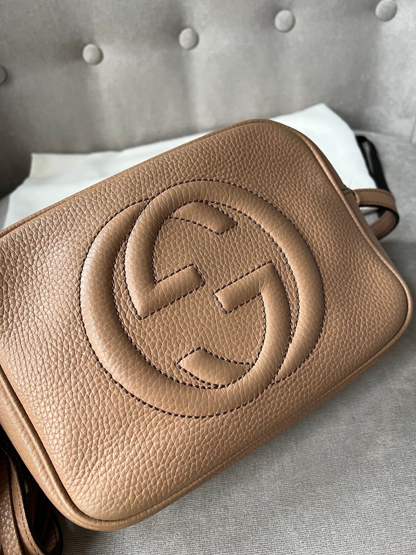 Gucci Rose Beige Soho Disco (RRP £1050)