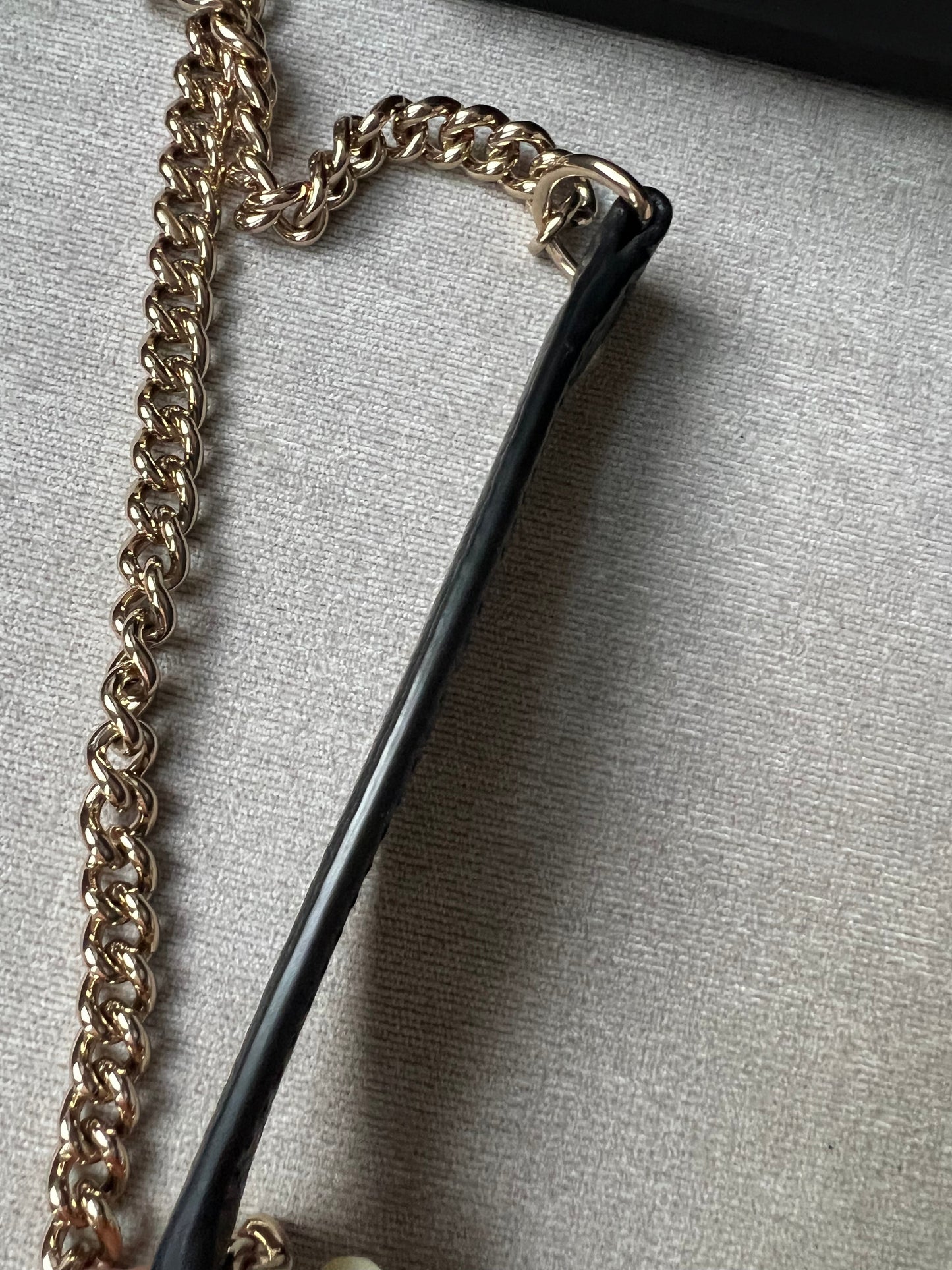 Gucci Black Soho Chain Wallet