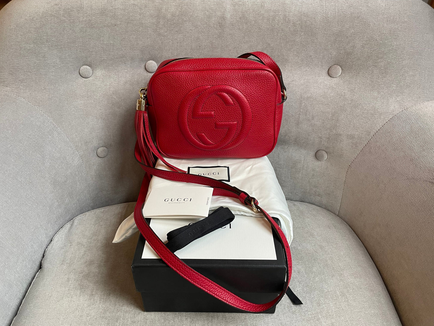 Gucci Red Soho Disco (RRP £1050)