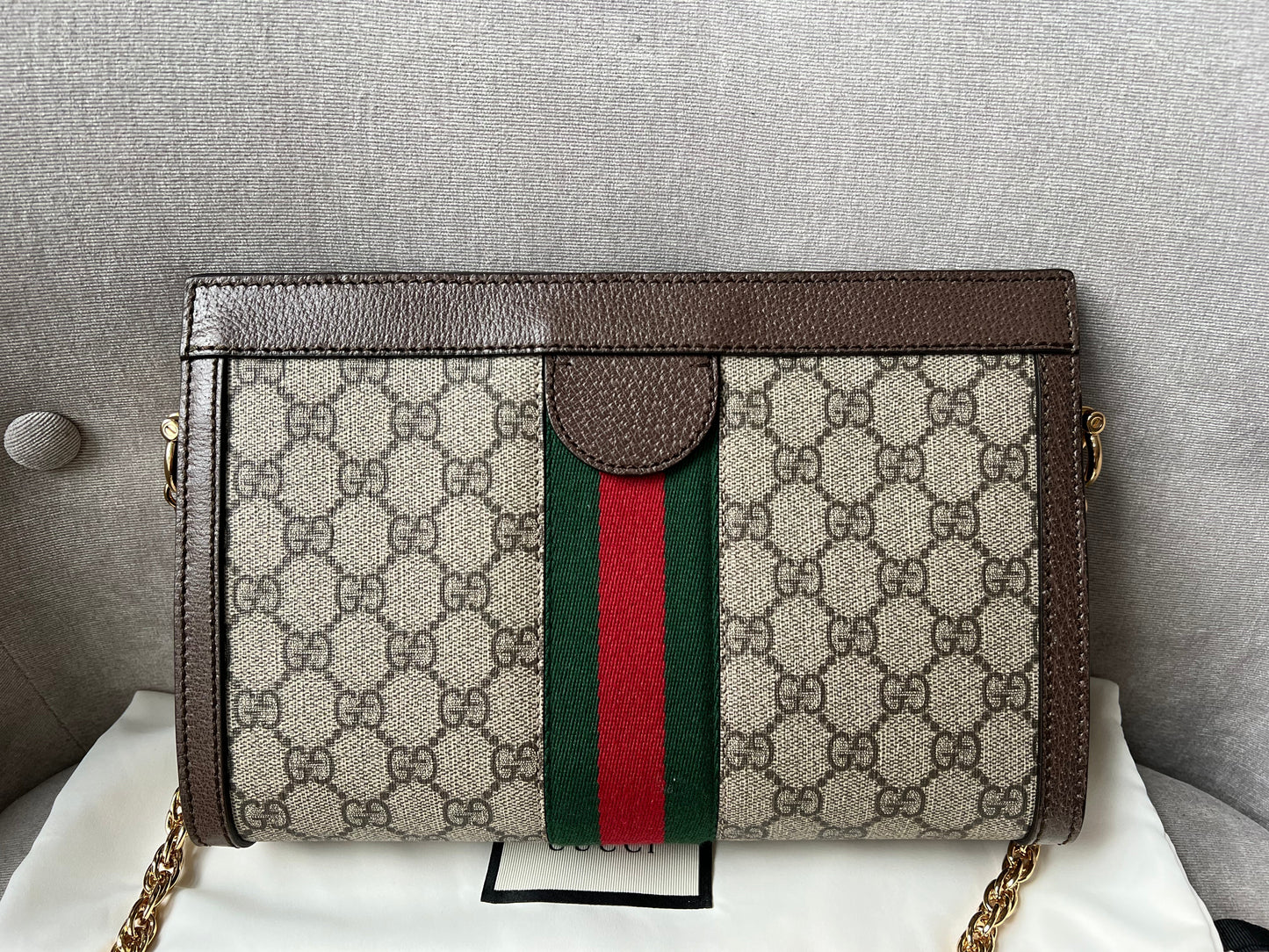 Gucci Supreme Ophidia Small Shoulder Bag (RRP £1470)