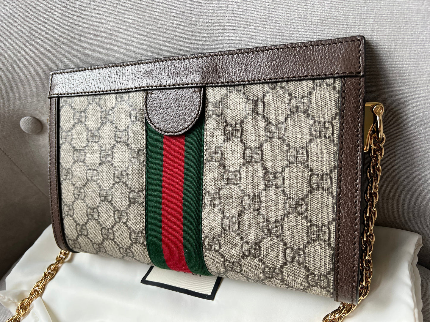 Gucci Supreme Ophidia Small Shoulder Bag (RRP £1470)