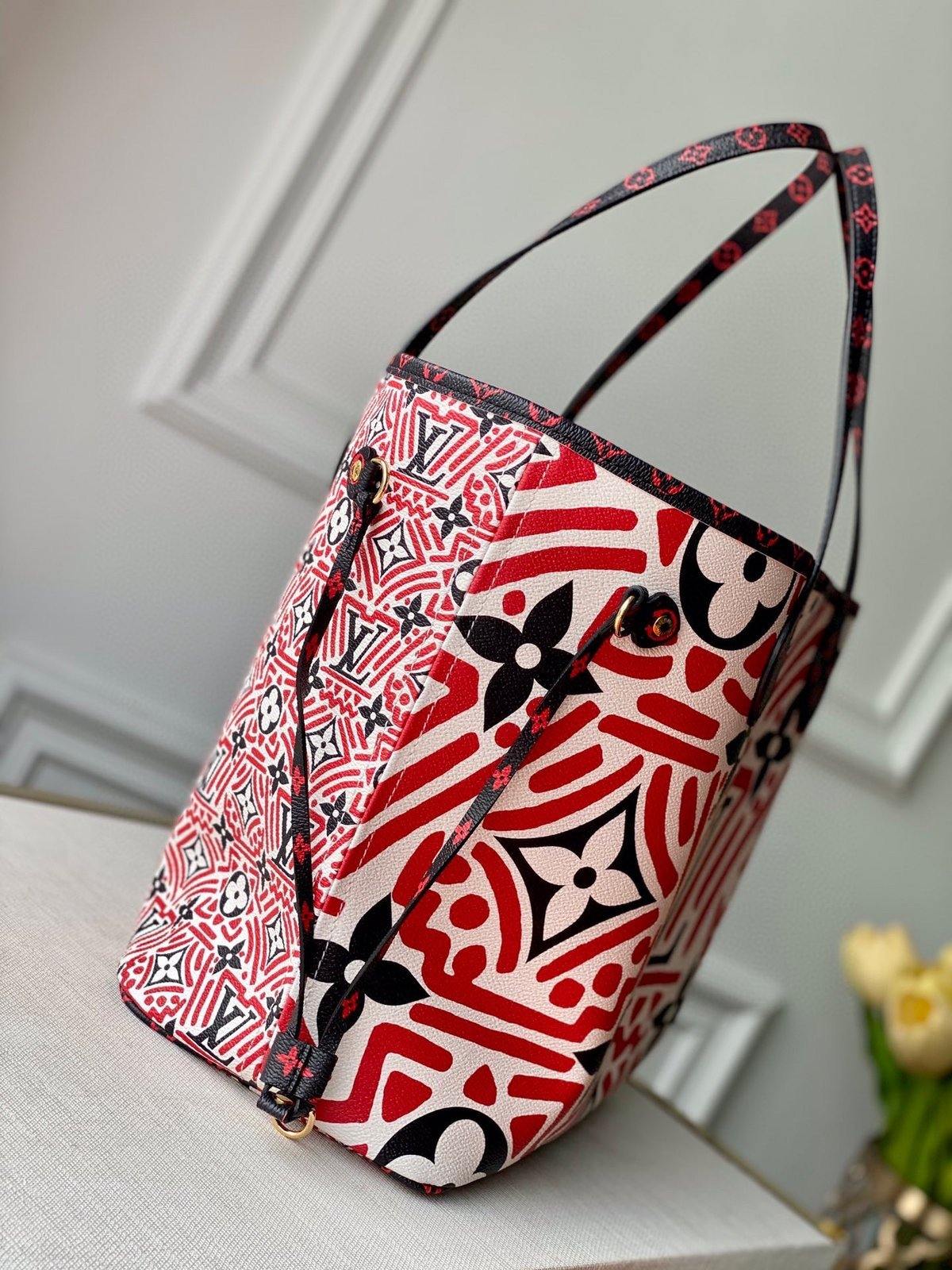 Louis Vuitton Crafty Neverfull MM  Tote Bag