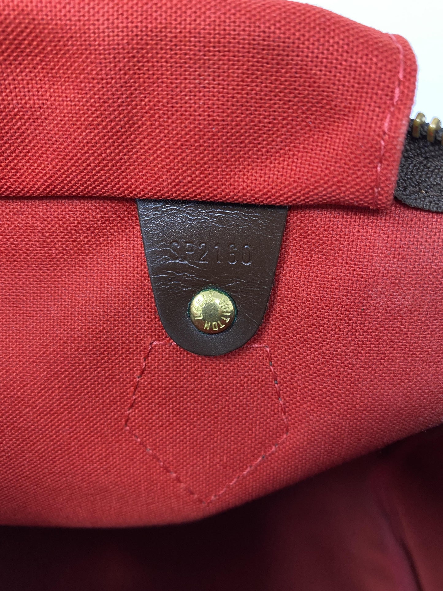 LOUIS VUITTON DAMIER EBENE CANVAS SPEEDY 30 BAG