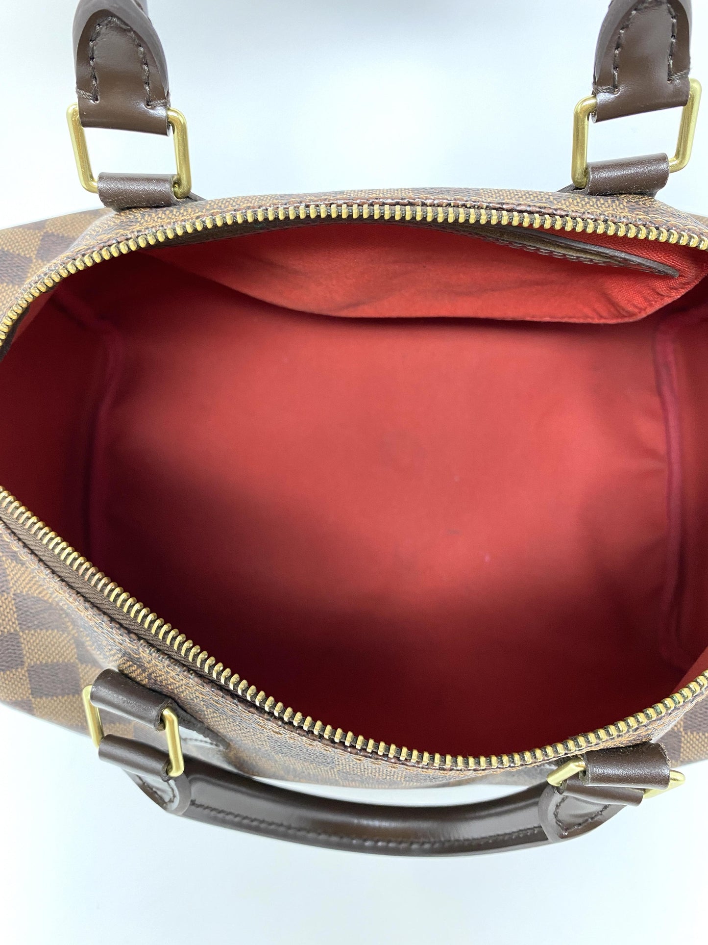 LOUIS VUITTON DAMIER EBENE CANVAS SPEEDY 30 BAG