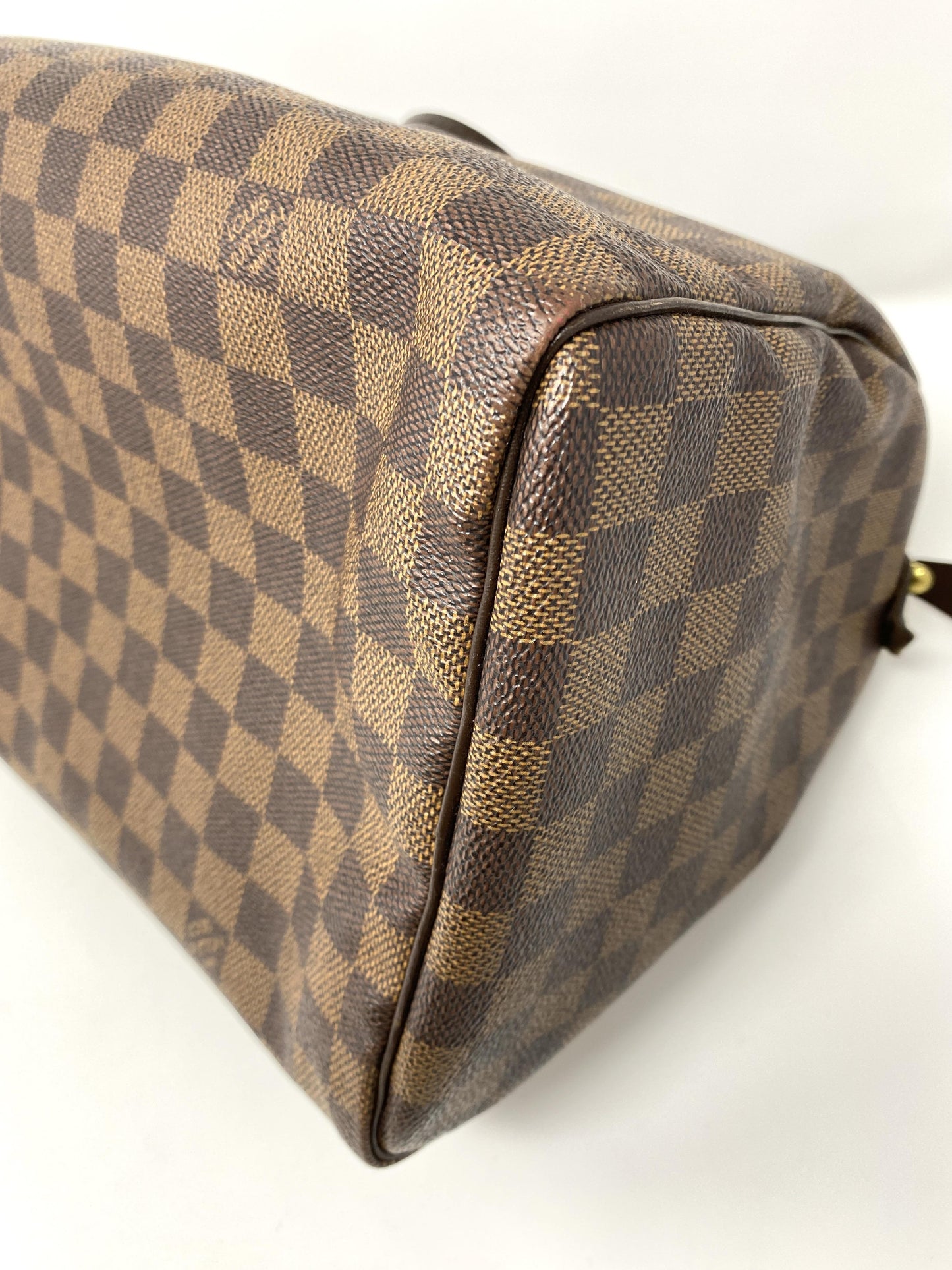 LOUIS VUITTON DAMIER EBENE CANVAS SPEEDY 30 BAG