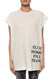 Gucci Homme Pour Femme Sleeveless T-shirt in White