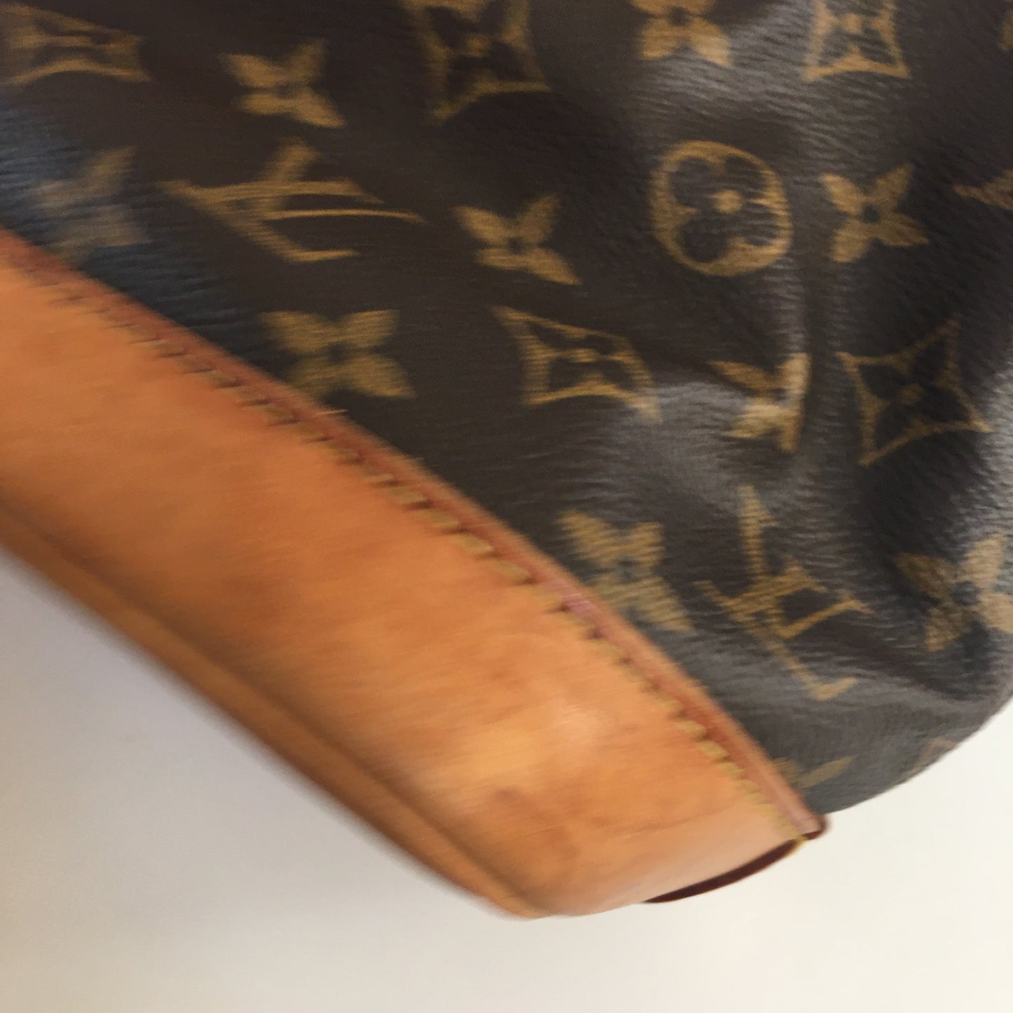 LOUIS VUITTON Alma Handbag in Brown Canvas