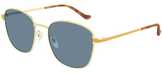 Gucci Acetate Metal Sunglasses with Logo in Orange