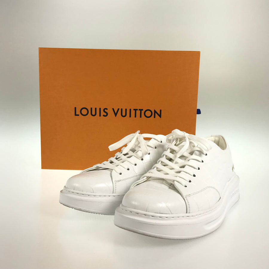 LOUIS VUITTON Beverly Hills line logo embossed Men's sneakers