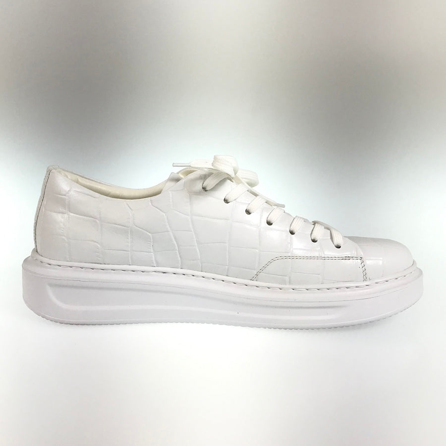 LOUIS VUITTON Beverly Hills line logo embossed Men's sneakers