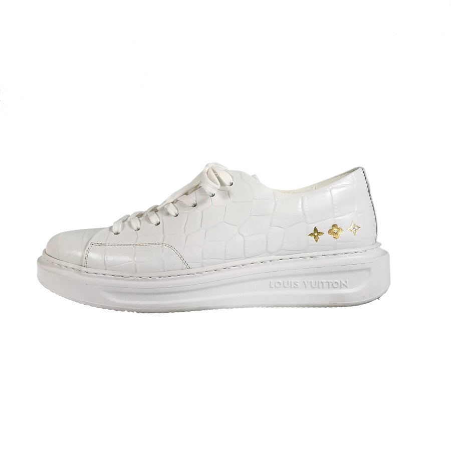 LOUIS VUITTON Beverly Hills line logo embossed Men's sneakers
