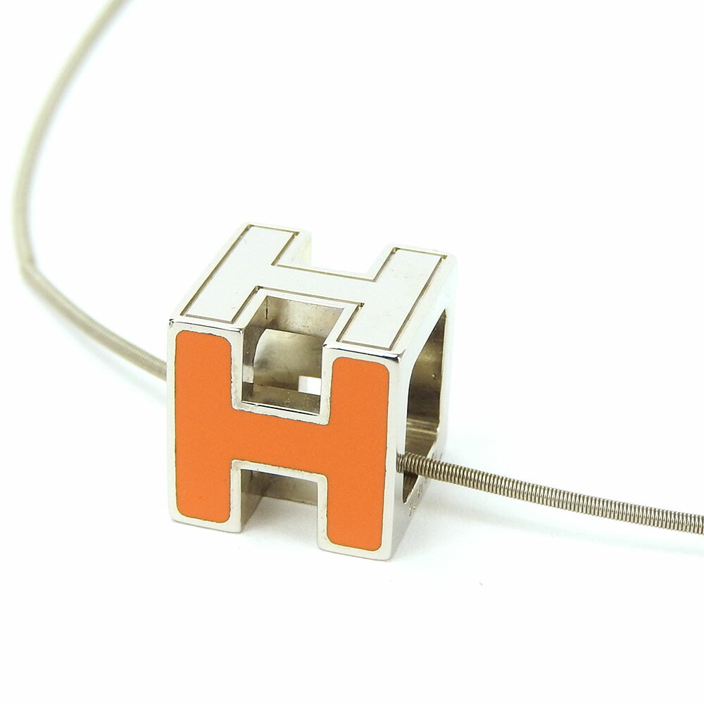 HERMES Necklace metal Silver