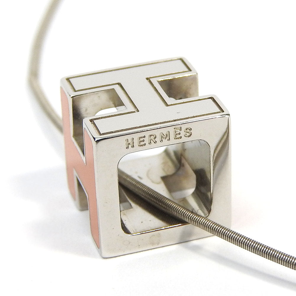 HERMES Necklace metal Silver
