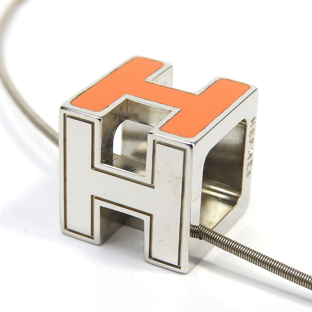 HERMES Necklace metal Silver
