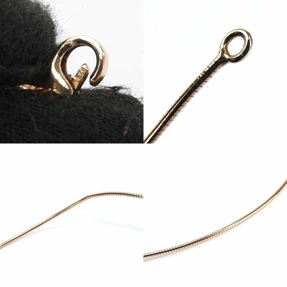 HERMES Necklace Silver925 Pink gold Pop ash