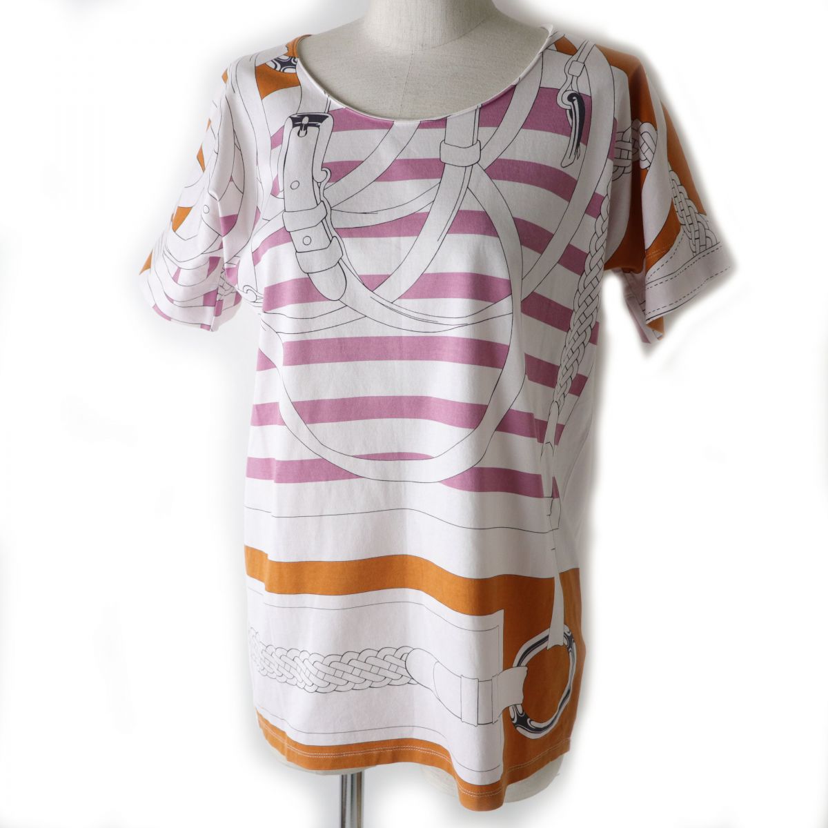 HERMES Cut cotton white 34