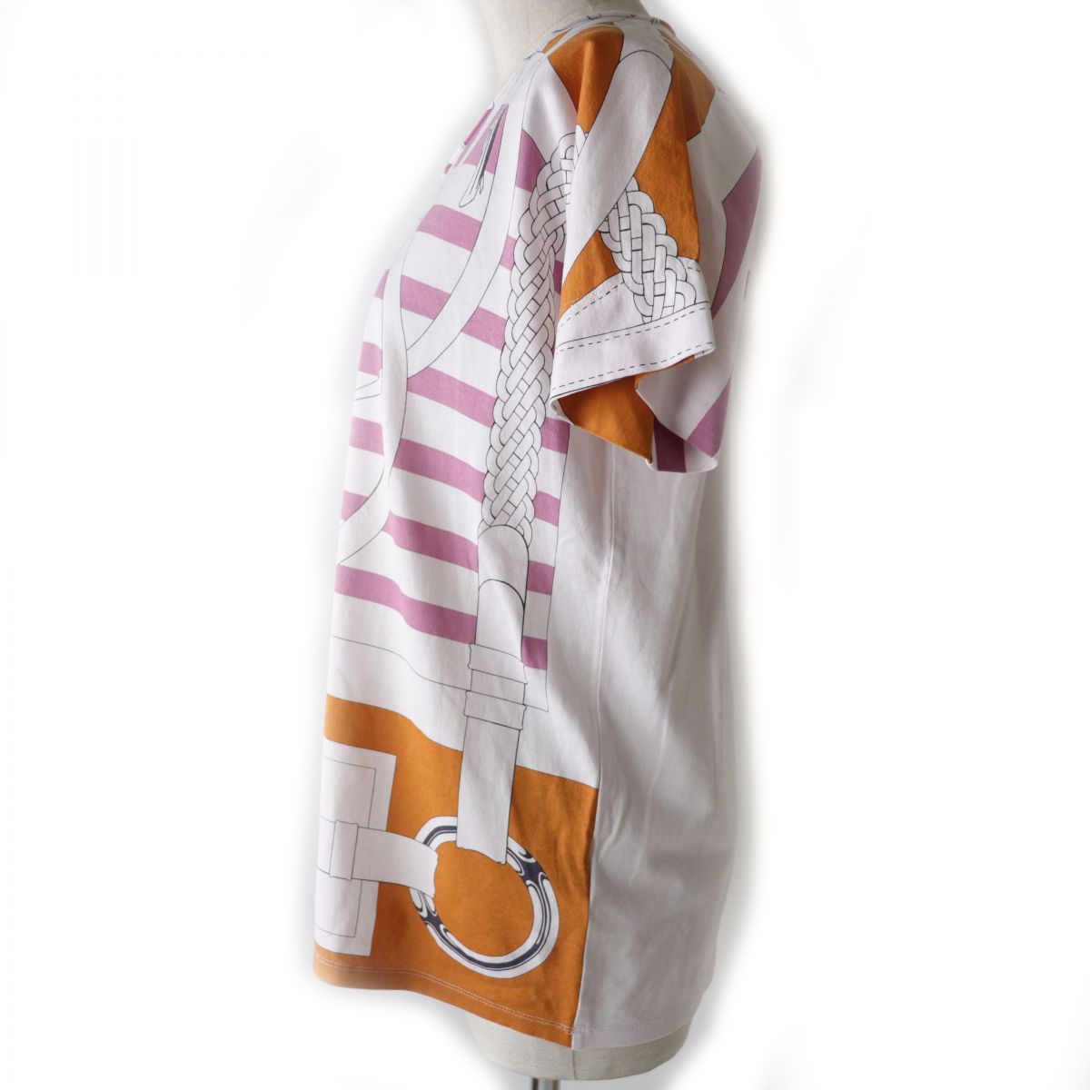 HERMES Cut cotton white 34