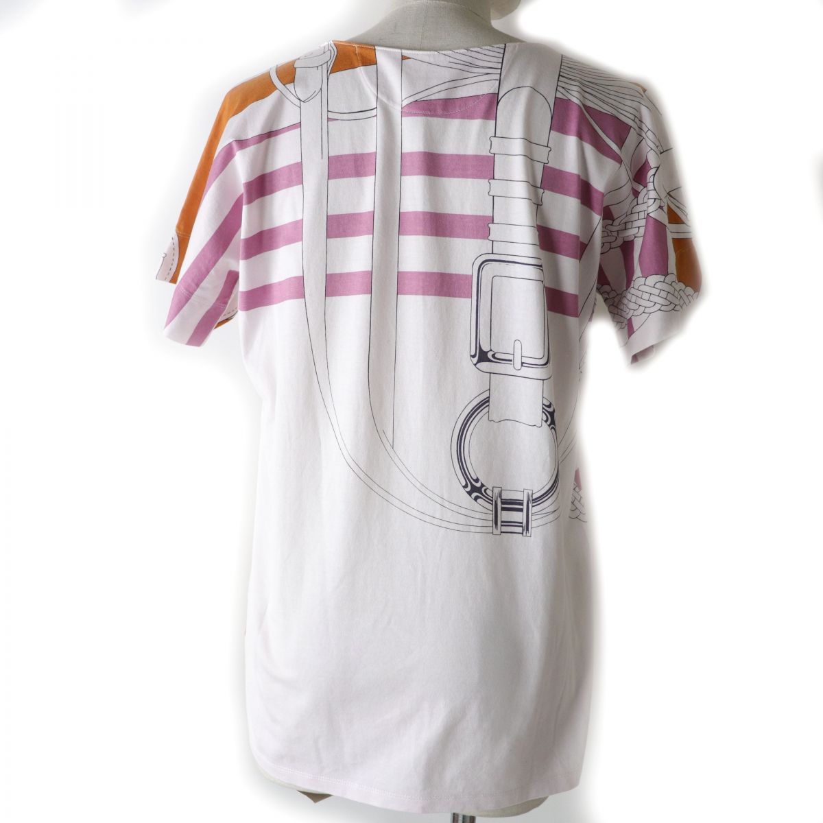 HERMES Cut cotton white 34