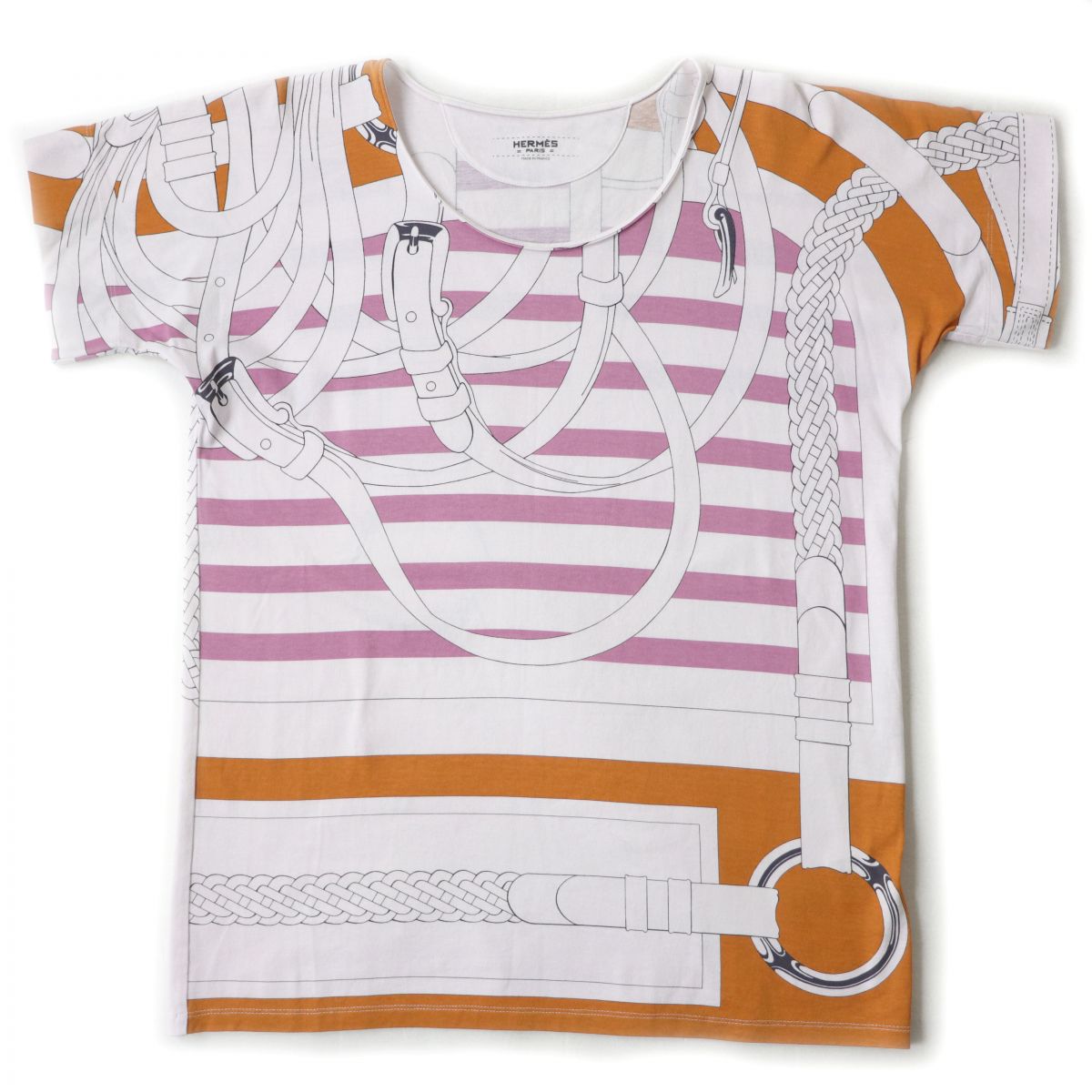 HERMES Cut cotton white 34