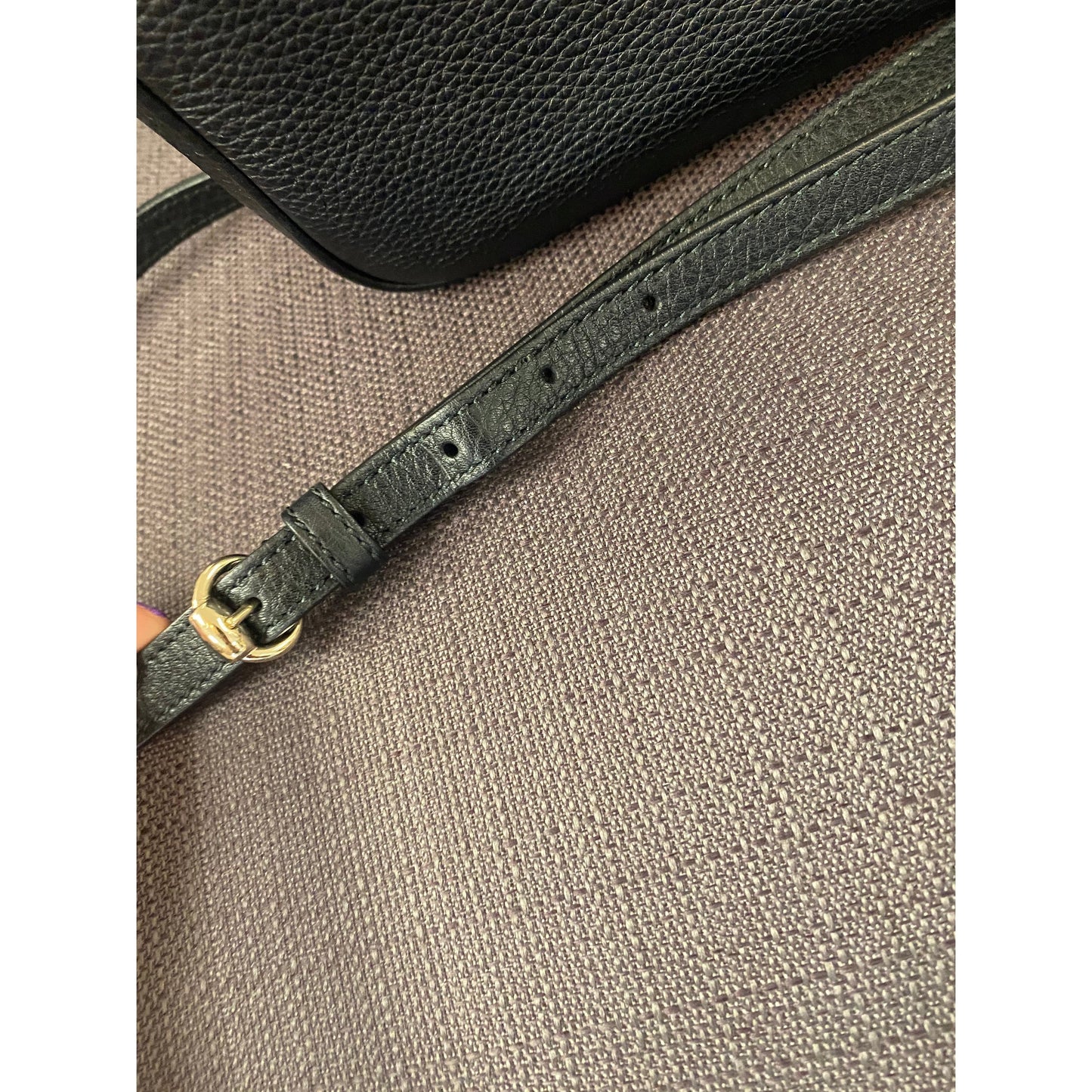 Gucci Soho Leather Bag Black