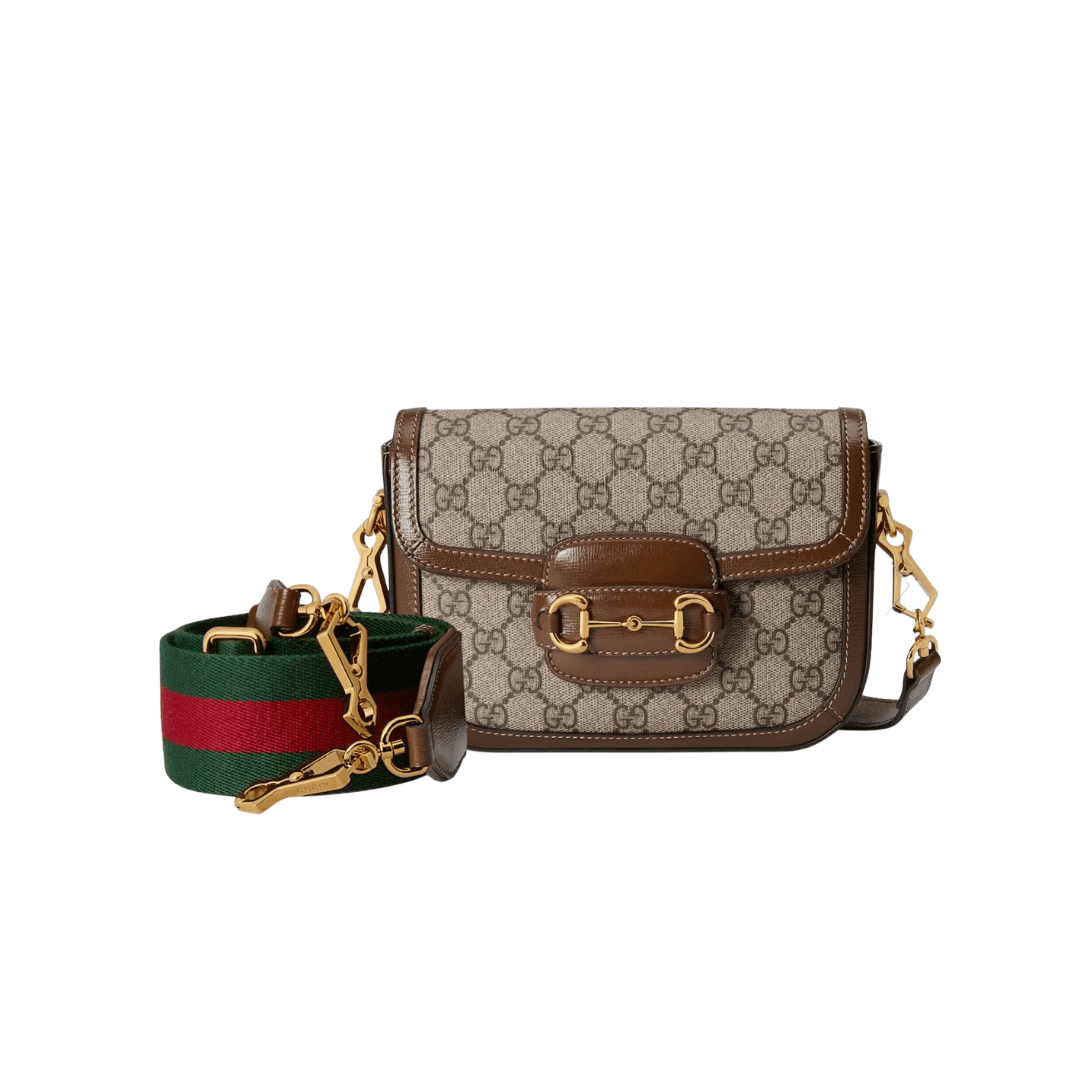Gucci  black Horsebit 1955 mini